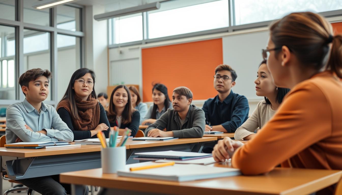 University campus and scholarly atmosphere in Lisbon